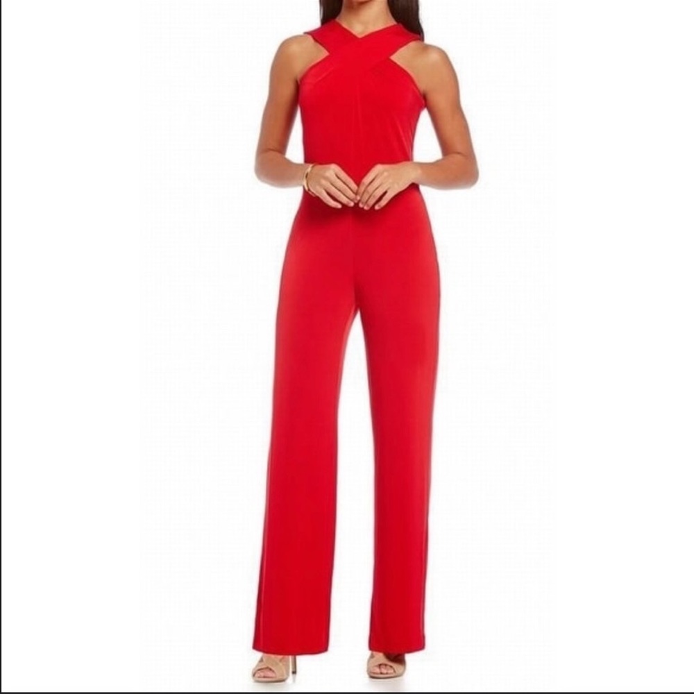 Women’s Michael Kors red jumpsuit